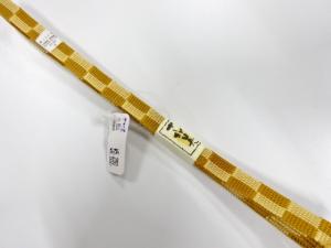 未使用品　正絹　帯留め用　手組三分紐